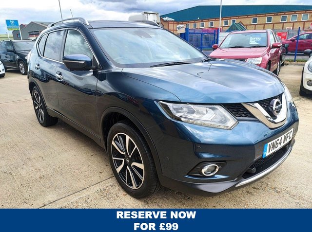 2014 64 NISSAN X-TRAIL 1.6 DCI TEKNA 5d 130 BHP SAT NAV | 7 SEATER 5 STAMPS OF SERVICE HISTORY
