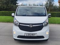 USED 2015 15 VAUXHALL VIVARO 1.6 2700 L1H1 CDTI P/V 89 BHP SERVICE HISTORY ** NO VAT ** NO VAT