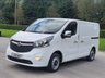 USED 2015 15 VAUXHALL VIVARO 1.6 2700 L1H1 CDTI P/V 89 BHP SERVICE HISTORY ** NO VAT ** NO VAT