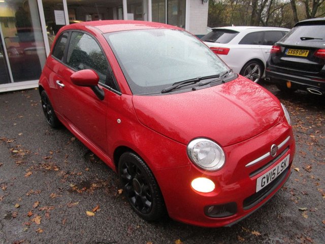 2015 15 Fiat 500 0.9 TWINAIR S (SPORT) 3d 105 BHP