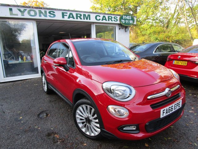 2017 66 Fiat 500x 1.6 POP STAR 5d 110 BHP *18