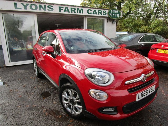2016 66 Fiat 500x 1.6 POP STAR 5d 110 BHP