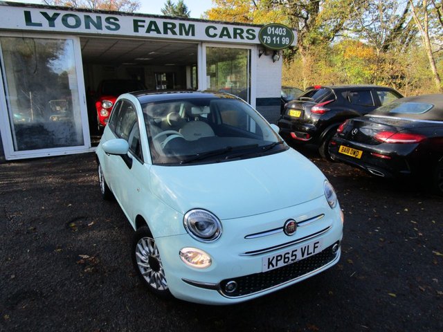 2015 65 Fiat 500 1.2 LOUNGE 3d 69 BHP NEW SHAPE
