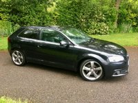USED 2012 12 AUDI A3 2.0 TDI S LINE SPECIAL EDITION 3d 140 BHP VERY RECENT CAMBELT//NEW CLUTCH/GOOD HISTORY-JUST SERVICED WITH NEW EGR VALVE IN AS A PART EXCHANGE  ,,VERY WELL LOOKED AFTER CAR MECHANICALLY WITH GREAT SERVICE HISTORY,,