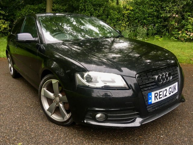 2012 12 Audi A3 2.0 TDI S LINE SPECIAL EDITION 3d 140 BHP VERY RECENT CAMBELT//NEW CLUTCH/GOOD HISTORY-JUST SERVICED WITH NEW EGR VALVE