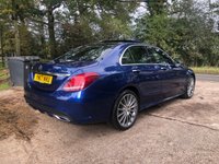 USED 2017 17 MERCEDES-BENZ C CLASS 2.1 C 220 D 4MATIC AMG LINE PREMIUM 4d 170 BHP ZERO DEPOSIT FINANCE AVAILABLE