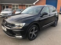 USED 2017 17 VOLKSWAGEN TIGUAN 2.0 SE TDI BLUEMOTION TECHNOLOGY 4MOTION DSG 5d 188 BHP AUTOMATIC, 4 WHEEL DRIVE, FULL VW HISTORY