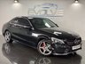 USED 2015 64 MERCEDES-BENZ C CLASS 2.1 C220 BLUETEC AMG LINE 4d 170 BHP F/S/H, LEATHER, SAT NAV!
