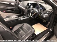 USED 2013 13 MERCEDES-BENZ E-CLASS 3.0 E350 CDI BLUEEFFICIENCY SPORT 2d 265 BHP FREE UK DELIVERY*VIDEO AVAILABLE* FINANCE ARRANGED* PART EX*HPI CLEAR