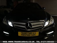 USED 2013 13 MERCEDES-BENZ E-CLASS 3.0 E350 CDI BLUEEFFICIENCY SPORT 2d 265 BHP FREE UK DELIVERY*VIDEO AVAILABLE* FINANCE ARRANGED* PART EX*HPI CLEAR