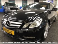 USED 2013 13 MERCEDES-BENZ E-CLASS 3.0 E350 CDI BLUEEFFICIENCY SPORT 2d 265 BHP FREE UK DELIVERY*VIDEO AVAILABLE* FINANCE ARRANGED* PART EX*HPI CLEAR