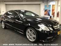 USED 2013 13 MERCEDES-BENZ E-CLASS 3.0 E350 CDI BLUEEFFICIENCY SPORT 2d 265 BHP FREE UK DELIVERY*VIDEO AVAILABLE* FINANCE ARRANGED* PART EX*HPI CLEAR