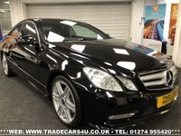 USED 2013 13 MERCEDES-BENZ E-CLASS 3.0 E350 CDI BLUEEFFICIENCY SPORT 2d 265 BHP FREE UK DELIVERY*VIDEO AVAILABLE* FINANCE ARRANGED* PART EX*HPI CLEAR