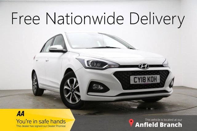 2018 18 HYUNDAI I20 1.2L MPI SE 5d 83 BHP