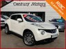 USED 2014 14 NISSAN JUKE 1.5 DCI TEKNA 5dr - PEARL WHITE 