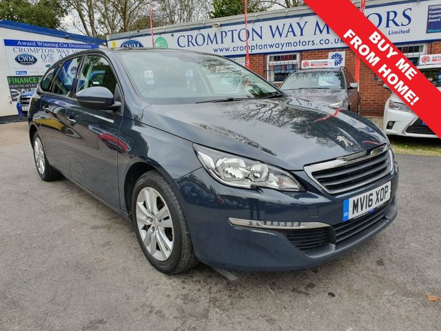 2016 16 PEUGEOT 308 1.6 BLUE HDI S/S SW ACTIVE 5d 120 BHP