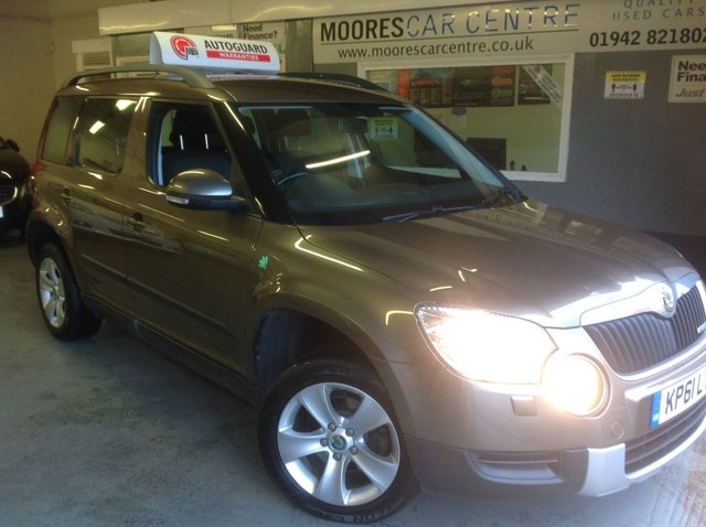 2012 61 Skoda Yeti 1.6 SE GREENLINE II TDI CR 5d 103 BHP