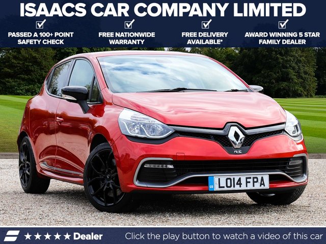 2014 14 RENAULT CLIO 1.6 RENAULTSPORT LUX 5d 200 BHP