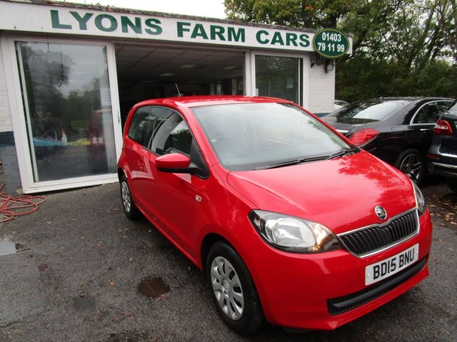 2015 15 Skoda Citigo 1.0 SE 12V 3d 59 BHP