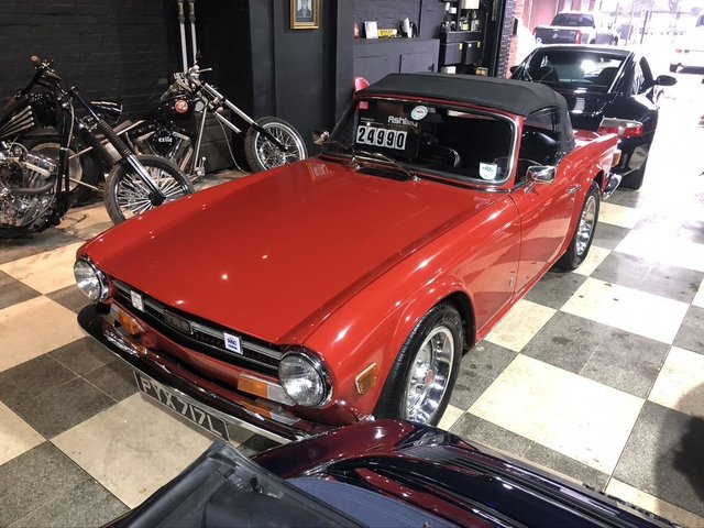 1973 Triumph Tr6 2.5L // Pi // Overdrive // Classic convertible // px swap