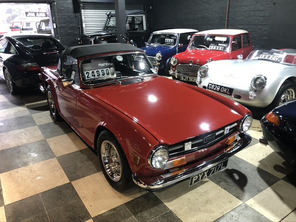 USED 1973 TRIUMPH TR6 2.5L // Pi // Overdrive // Classic convertible // px swap 