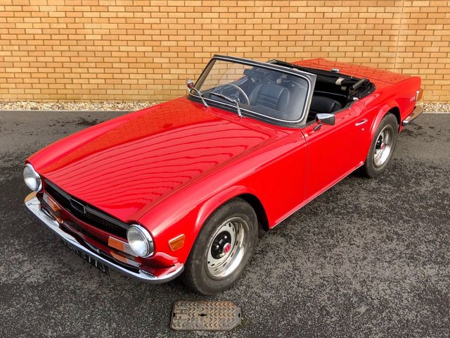1970 Triumph Tr6 2.5L // OVERDRIVE // 150bhp // CLASSIC CONVERTIBLE // PX swap