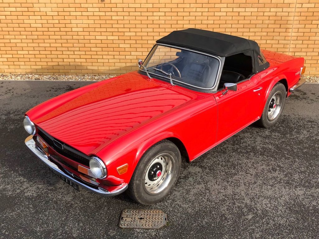 USED 1970 TRIUMPH TR6 2.5L // OVERDRIVE // 150bhp // CLASSIC CONVERTIBLE // PX swap 