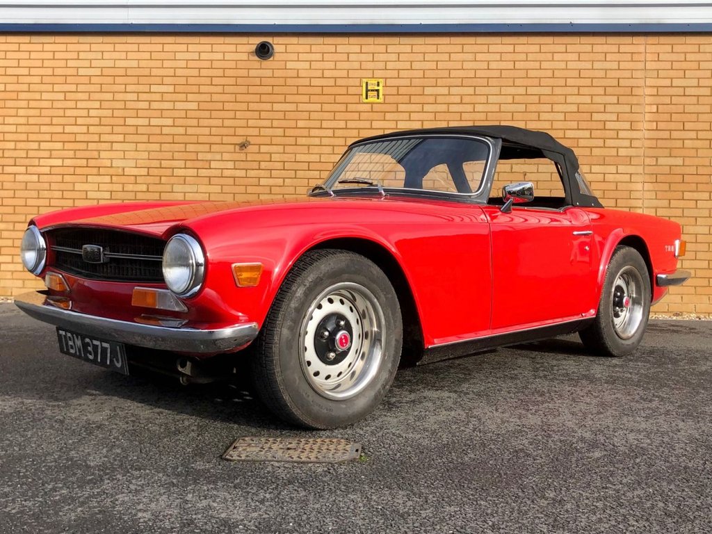 USED 1970 TRIUMPH TR6 2.5L // OVERDRIVE // 150bhp // CLASSIC CONVERTIBLE // PX swap 