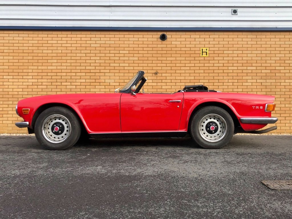 USED 1970 TRIUMPH TR6 2.5L // OVERDRIVE // 150bhp // CLASSIC CONVERTIBLE // PX swap 