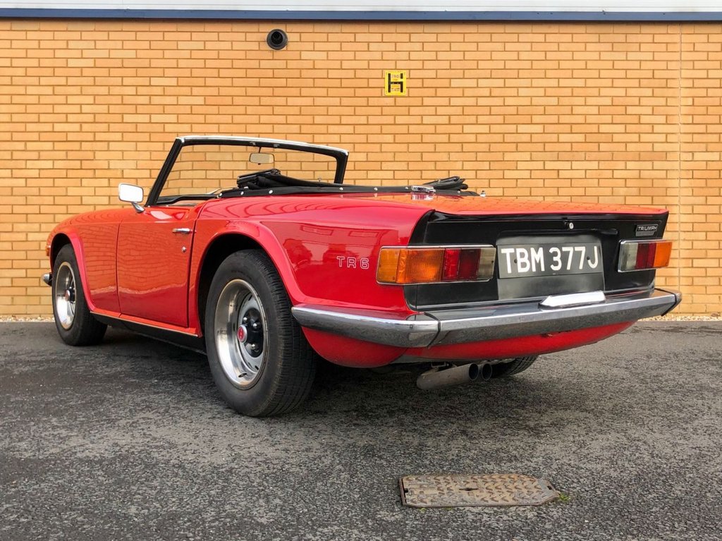 USED 1970 TRIUMPH TR6 2.5L // OVERDRIVE // 150bhp // CLASSIC CONVERTIBLE // PX swap 