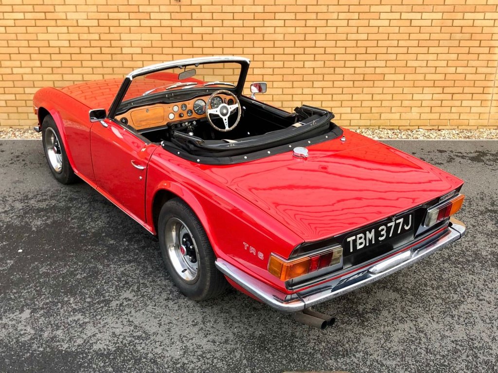 USED 1970 TRIUMPH TR6 2.5L // OVERDRIVE // 150bhp // CLASSIC CONVERTIBLE // PX swap 