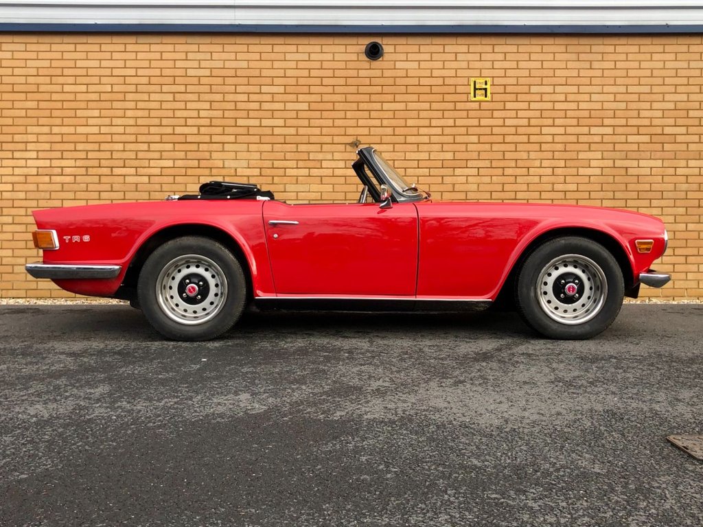 USED 1970 TRIUMPH TR6 2.5L // OVERDRIVE // 150bhp // CLASSIC CONVERTIBLE // PX swap 