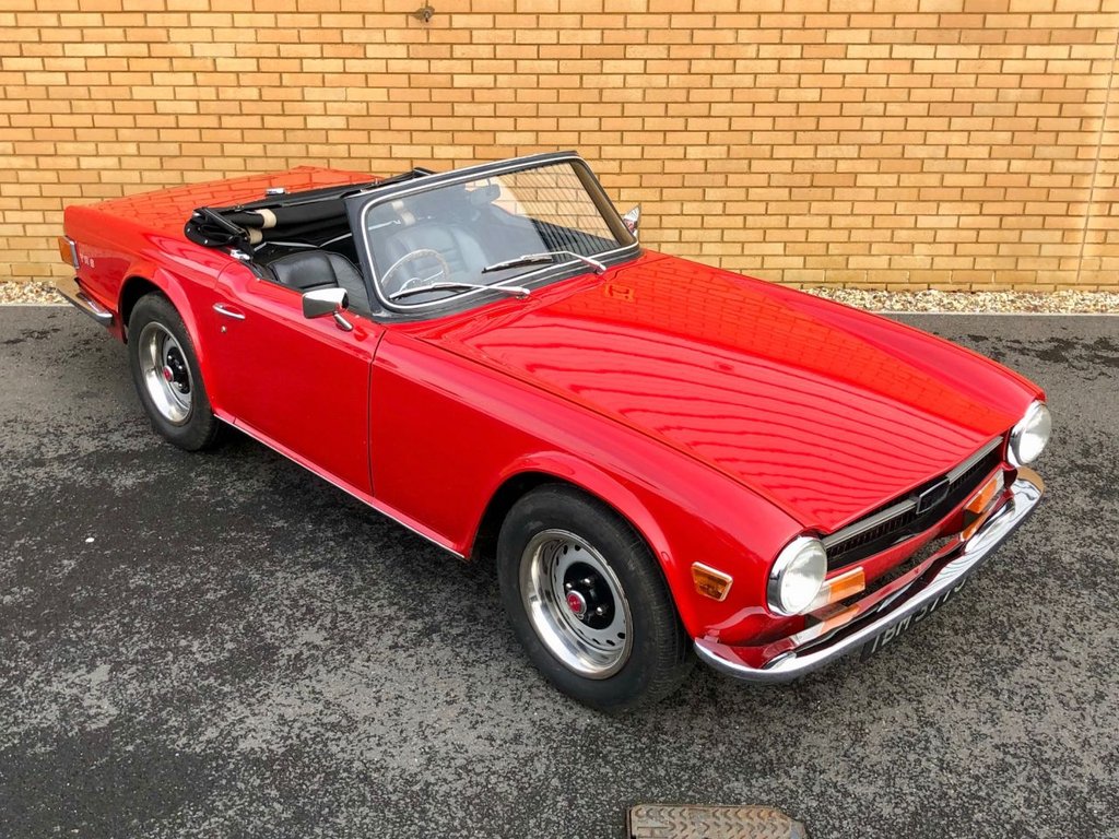 USED 1970 TRIUMPH TR6 2.5L // OVERDRIVE // 150bhp // CLASSIC CONVERTIBLE // PX swap 