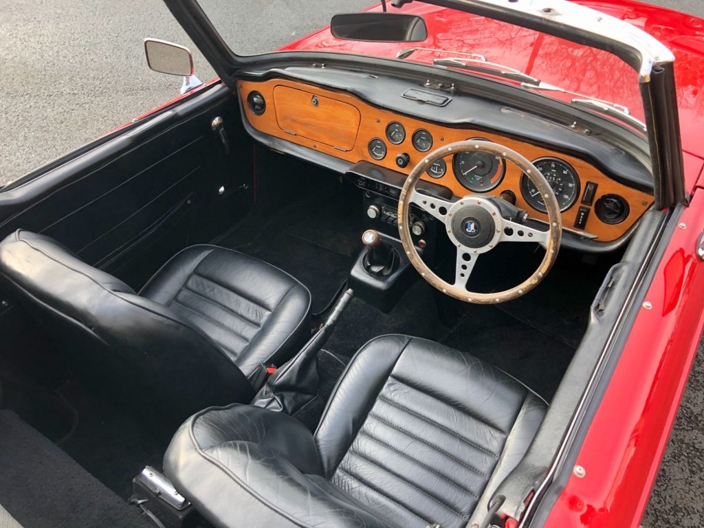 USED 1970 TRIUMPH TR6 2.5L // OVERDRIVE // 150bhp // CLASSIC CONVERTIBLE // PX swap 
