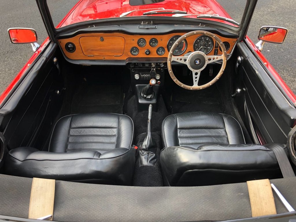 USED 1970 TRIUMPH TR6 2.5L // OVERDRIVE // 150bhp // CLASSIC CONVERTIBLE // PX swap 