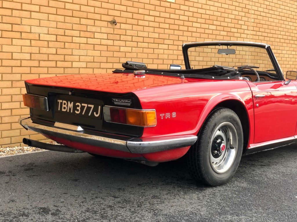 USED 1970 TRIUMPH TR6 2.5L // OVERDRIVE // 150bhp // CLASSIC CONVERTIBLE // PX swap 