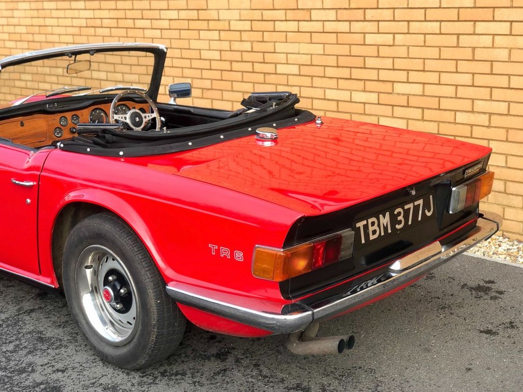 USED 1970 TRIUMPH TR6 2.5L // OVERDRIVE // 150bhp // CLASSIC CONVERTIBLE // PX swap 