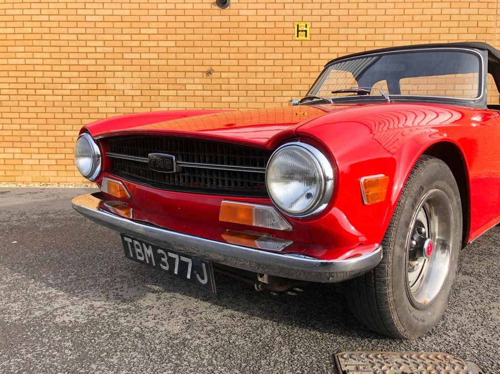 USED 1970 TRIUMPH TR6 2.5L // OVERDRIVE // 150bhp // CLASSIC CONVERTIBLE // PX swap 