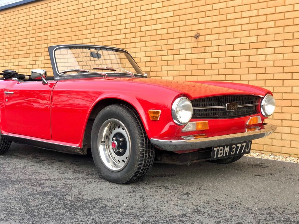 USED 1970 TRIUMPH TR6 2.5L // OVERDRIVE // 150bhp // CLASSIC CONVERTIBLE // PX swap 