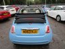 USED 2014 63 FIAT 500C 0.9 CONVERTIBLE TWINAIR COLOUR THERAPY 3d 85 BHP Excellent Service History + Just Serviced, One Previous Owner, NEW MOT, Great fuel economy! ZERO Road Tax! Convertible