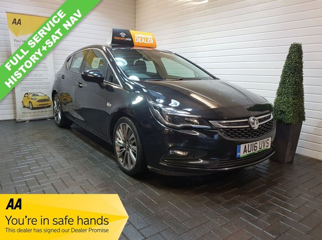 16 Vauxhall Astra Elite Nav Cdti Biturbo S S 7 990