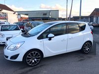 USED 2011 61 VAUXHALL MERIVA 1.4 EXCLUSIV LIMITED EDITION 5d 98 BHP 