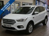 USED 2017 67 FORD KUGA 1.5 TITANIUM 5d 180 BHP SAT NAV PART LEATHER INTERIOR