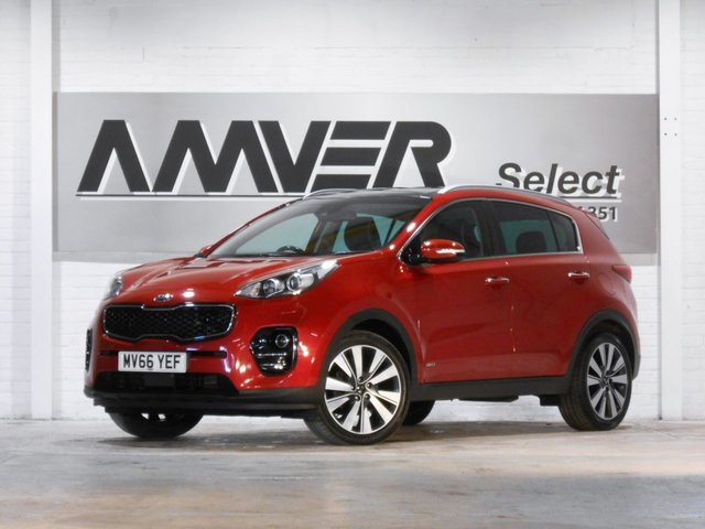 2016 66 Kia Sportage 2.0 CRDI KX-4 5d 182 BHP