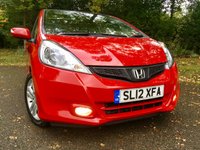 USED 2012 12 HONDA JAZZ 1.3 I-VTEC EXL 5d AUTO 98 BHP 1 OWNER/ FULL LEATHER /PANORAMIC ROOF/X5 SERVICE STAMPS ' GREAT CONDITION INSIDE AND OUT LAST SERVICED @18,046 MILES, GREAT SERVICE HISTORY WITH SERVICE INVOICES,,