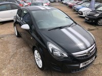 USED 2014 14 VAUXHALL CORSA 1.2 STING 3d 83 BHP Sports Looks & 17" Alloys + Low Insurance Group 6