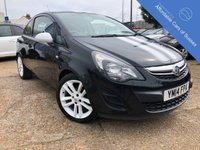 USED 2014 14 VAUXHALL CORSA 1.2 STING 3d 83 BHP Sports Looks & 17" Alloys + Low Insurance Group 6