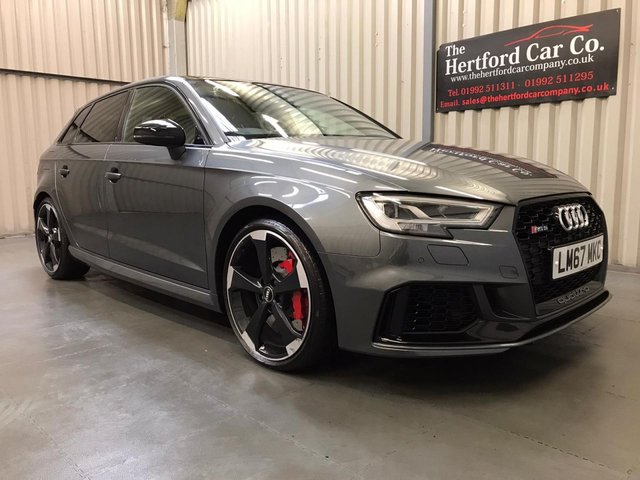 2017 67 Audi A3 2.5 RS 3 QUATTRO 5d 395 BHP