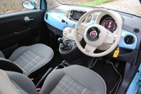 USED 2016 16 FIAT 500 1.2 LOUNGE 3d 69 BHP www.suffolkcarcentre.co.uk - Located at Reydon