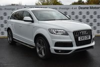 USED 2013 13 AUDI Q7 3.0 TDI QUATTRO S LINE PLUS 5d 245 BHP JUST ARRIVED GREAT VALUE SLINE PLUS